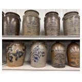 Outstanding Antique Auction Featuring Cobalt Decorated Stoneware, Original Leslie Cope Art, Floor Model Coffee Mills, Clocks, Edison Phonographs, Amish Buggy & More