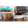 Toys, Furniture, Antiques, Collectibles, Glassware, Tiller