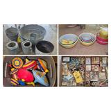 Furniture, Glassware, Collectibles, Tools