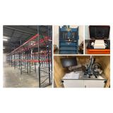 Warehouse Liquidation
Pallet Racking, Compactor Baler
Boxes And Packaging, Electronics
