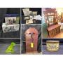 Antique Furniture, Primitives, Boyd's Glass, Paper Ephemera, Eastlake Spoon Carved Buffet, Display Case Cash Register