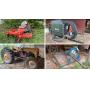 Zero-Turn Mower, Ford 8N Tractor, Tools, Antiques