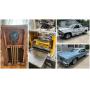 &rsquo;76 Bonneville; 2000 Ram 1500 Laramie; Zenith, Philco, Transoceanic &amp; Hallicrafter Radios; Tools; Furniture; Collectibles