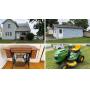 Two-Story Home With Detached Two-Car Heated Garage, Corner Lot, John Deere Mower,&nbsp; Household&nbsp;
