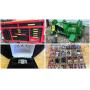 Milwaukee Tool Chest, 3Pt Tiller, DR Mower