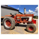 International Harvester 966 Tractor, New Holland S120 Compact Skid Steer, Batwing Mower, Panel Gates, Hog Farrowing Crates, Diecast Cars