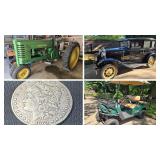 2004 Ford F-150, 1930 Ford Model A, Coins, EZ Go Gas Golf Cart, Tractors, Gravely Zero Turn Mower, Jewelry