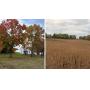 Two-Story Farmhouse &amp; Garage, 32.97 Acres With Panoramic Views, Productive Farmland, Mineral Rights Transfer, Sells As Unit