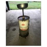 Amoco Used Oil Catch Stand