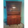 Mid century Garrison China hutch 35"x15"x63"