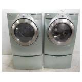 Whirlpool Front Load Washer & Dryer On Drawers