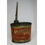 Mid Century Webley Oil Air Pistol Oil Canister
