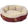 Petmate Bed Cat 19in Self warming Red/Cream like