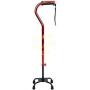 Adjustable Quad Cane by Vive - Lightweight