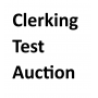 Test Clerking Auction